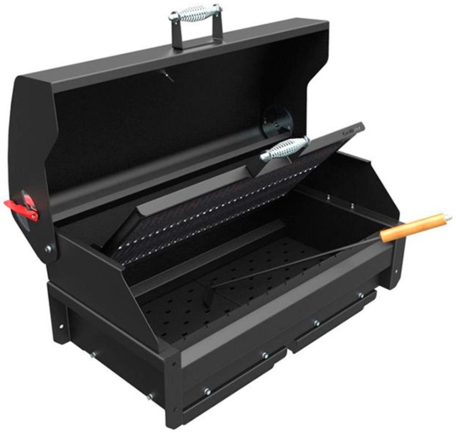 Крышка-гриль (с чугунной решёткой-гриль) для мангалов Файркрафт, 91,5 х 44,5 х 28,5 см