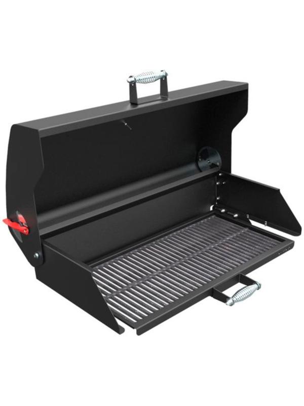 Крышка-гриль (с чугунной решёткой-гриль) для мангалов Файркрафт, 91,5 х 44,5 х 28,5 см