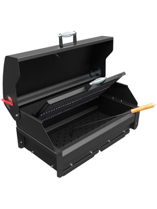 Крышка-гриль (с чугунной решёткой-гриль) для мангалов Файркрафт, 91,5 х 44,5 х 28,5 см