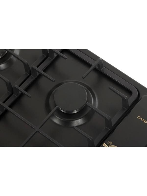 Варочная поверхность Darina 1T18 BGM 341 11 At, газовая, 4 конфорки, чёрная
