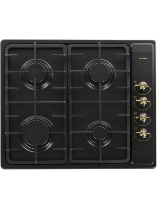 Варочная поверхность Darina 1T18 BGM 341 11 At, газовая, 4 конфорки, чёрная