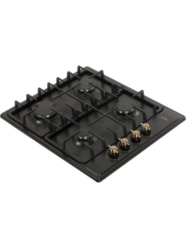 Варочная поверхность Darina 1T18 BGM 341 11 At, газовая, 4 конфорки, чёрная