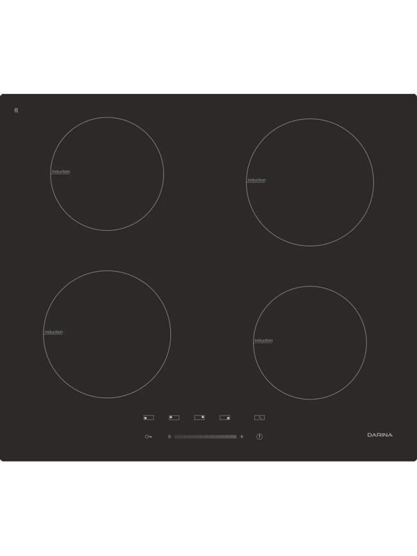 Варочная поверхность Darina 5 P EI313B, индукционная, 4 конфорки, сенсор, чёрная