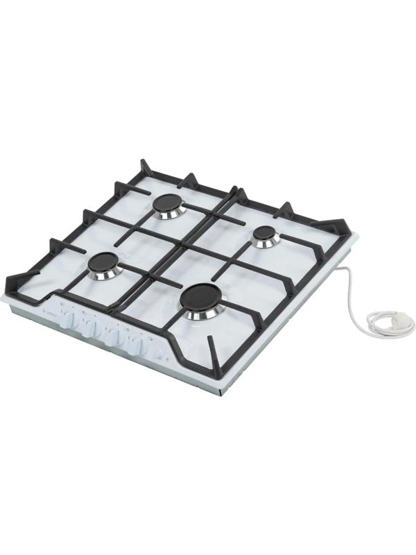 Варочная поверхность Gefest ПВГ 1212-01, газовая, 4 конфорки, белая