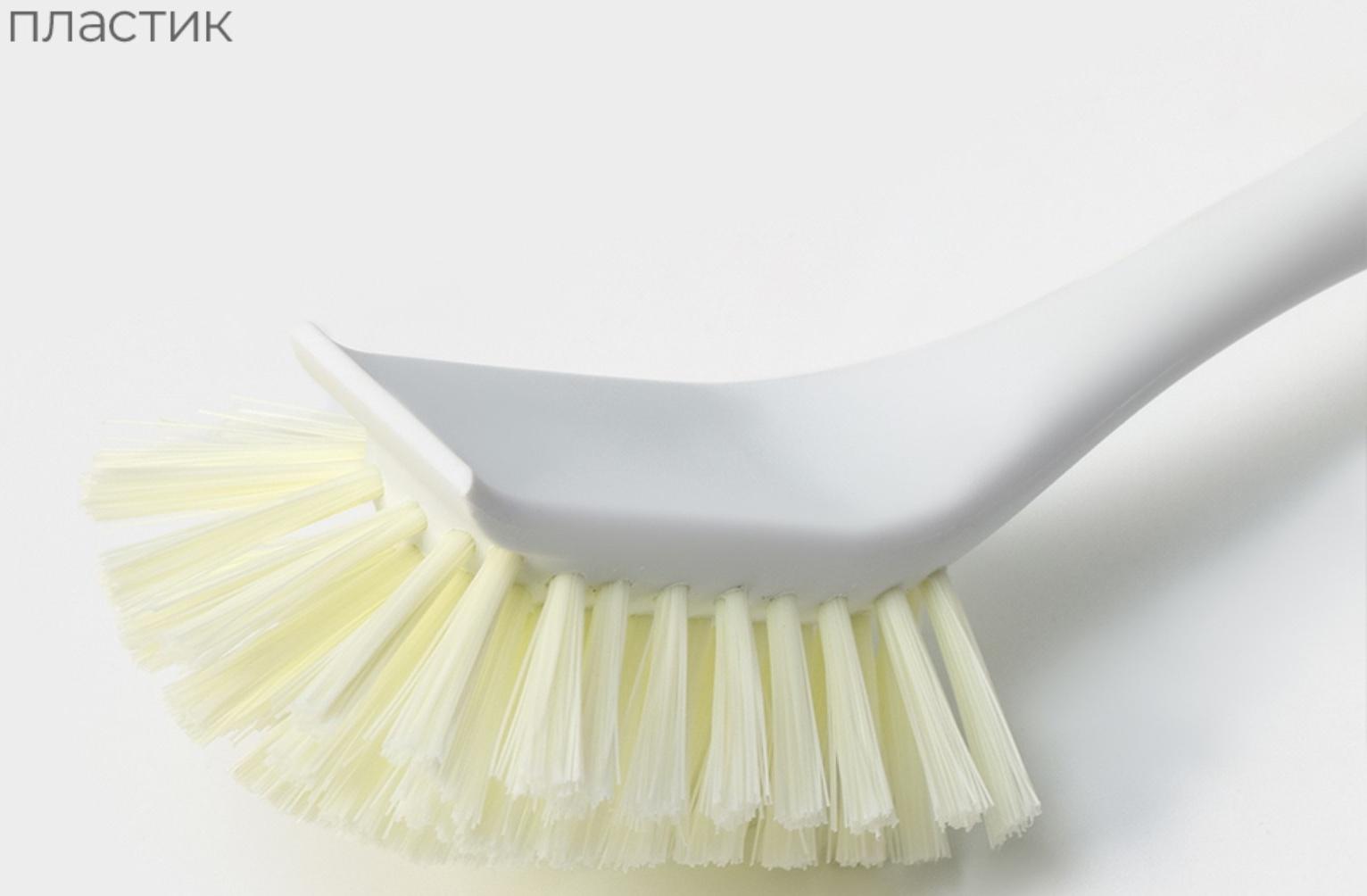 Щётка для мытья посуды Raccoon Breeze, удобная ручка, 30×6,5×8,5 см, ворс 2,5 см