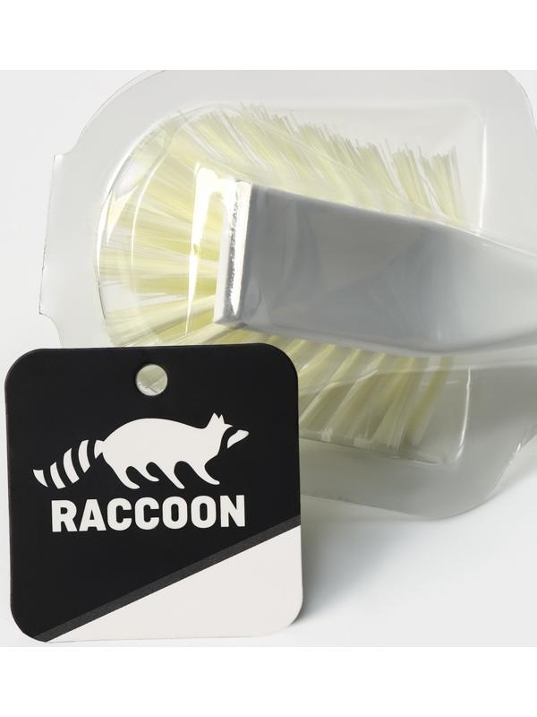 Щётка для мытья посуды Raccoon Breeze, удобная ручка, 30×6,5×8,5 см, ворс 2,5 см