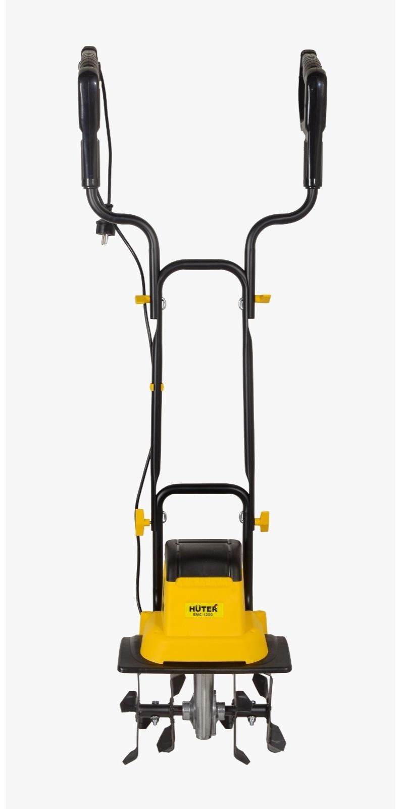 Культиватор Huter ЕМС-1200, электрический, 1200 Вт, ширина/глубина 32/21 см