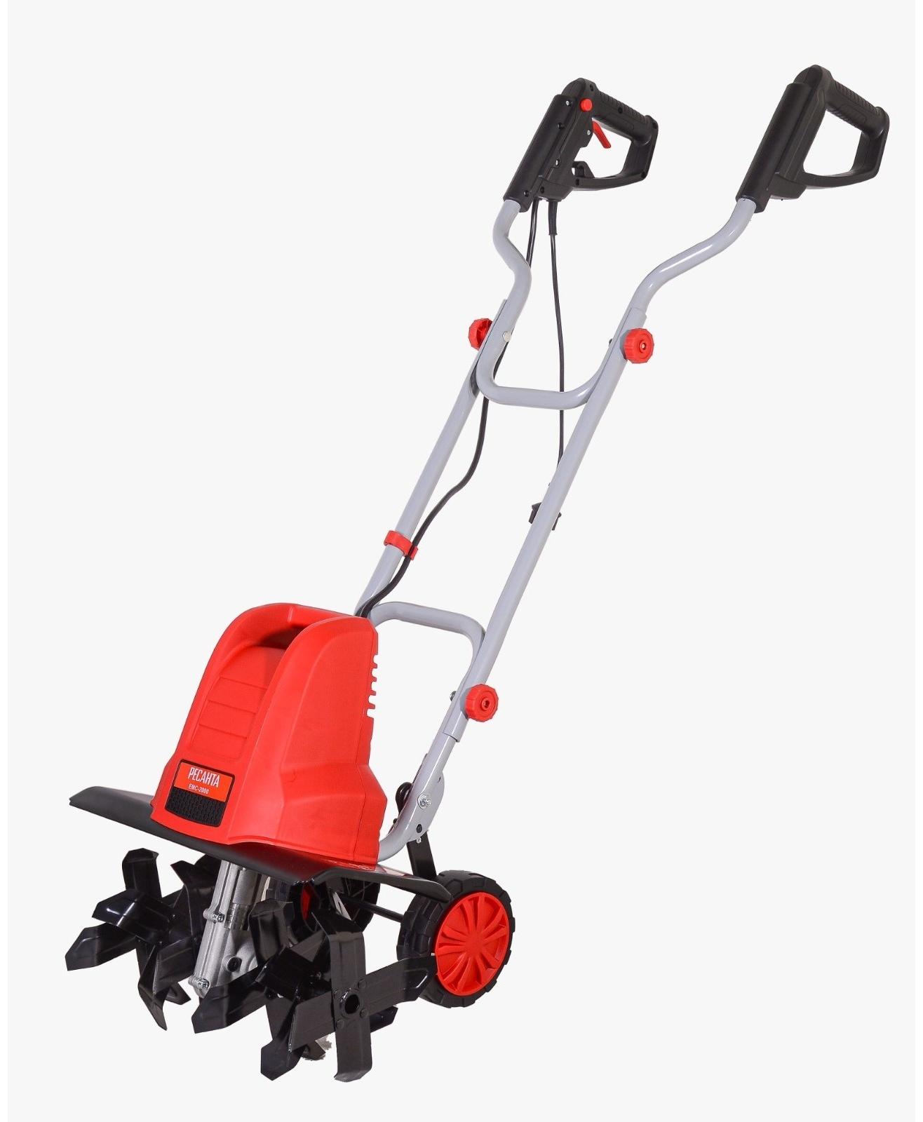 Культиватор Ресанта ЕМС-2000, электрический, 2000 Вт, ширина/глубина 40/21 см