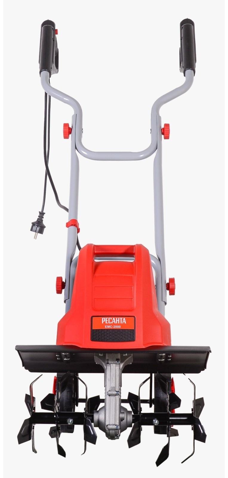 Культиватор Ресанта ЕМС-2000, электрический, 2000 Вт, ширина/глубина 40/21 см