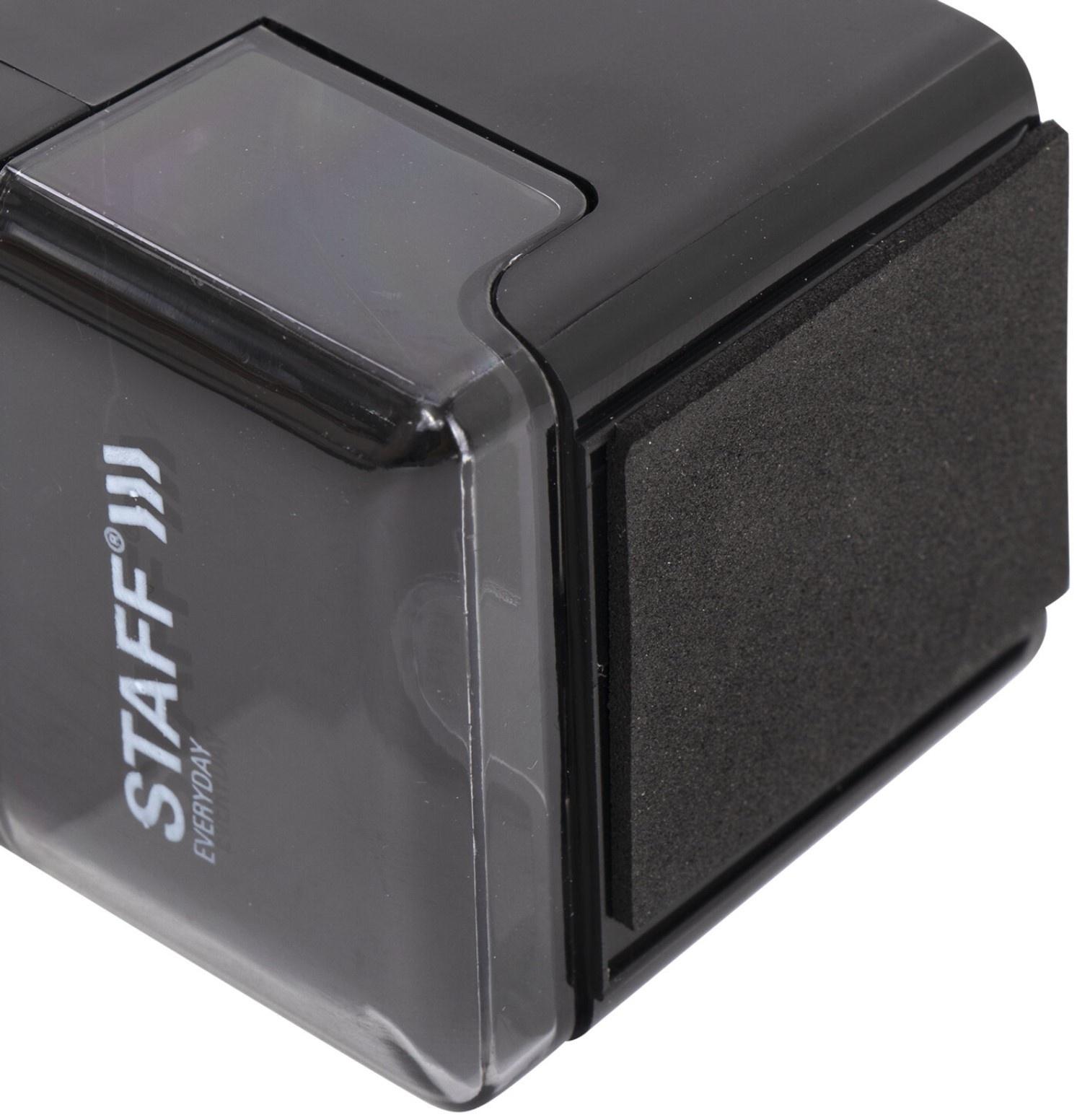 Точилка механическая STAFF EVERYDAY MS-796, чёрная