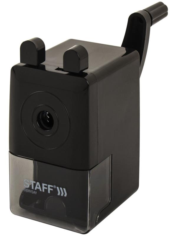 Точилка механическая STAFF EVERYDAY MS-796, чёрная