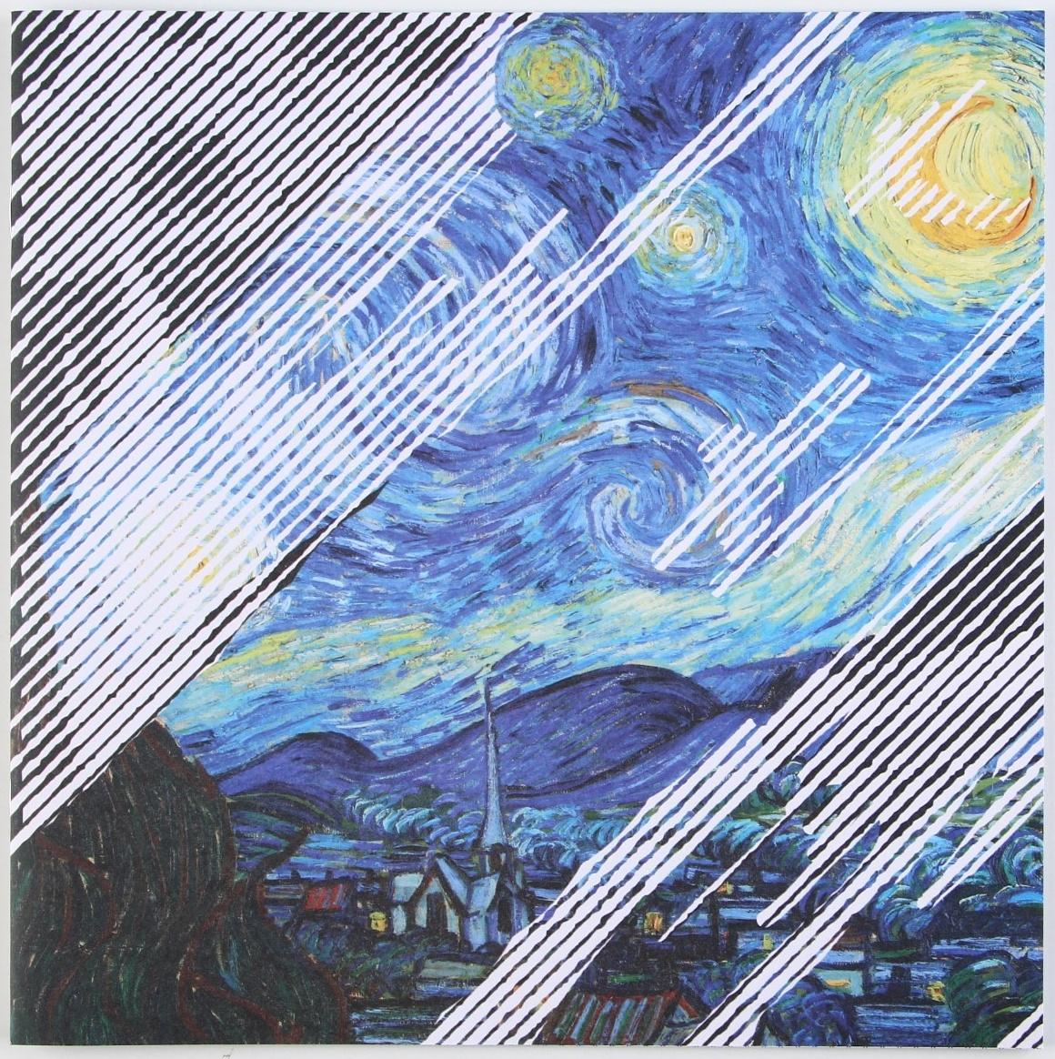 Раскраска-антистресс по полоскам «Шедевры», 21 х 21 см