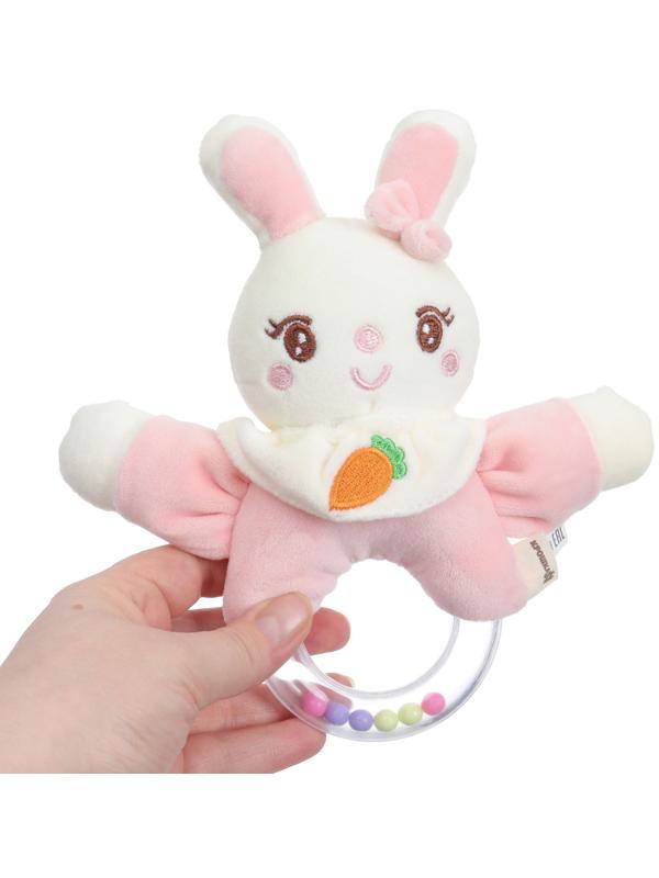 Погремушка «Милая зайка», от 3 мес., Крошка Я