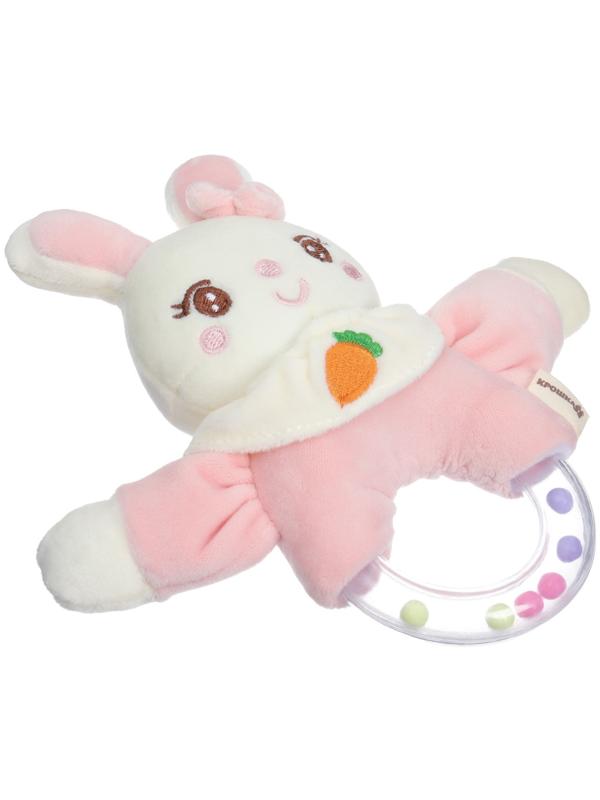 Погремушка «Милая зайка», от 3 мес., Крошка Я