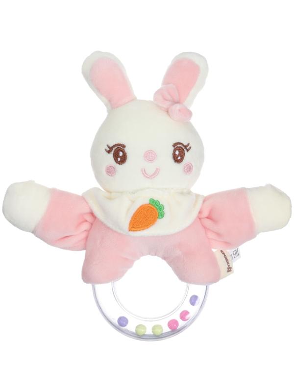 Погремушка «Милая зайка», от 3 мес., Крошка Я