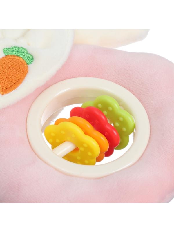 Игрушка-погремушка мягкая «Милая зайка», от 3 мес., Крошка Я