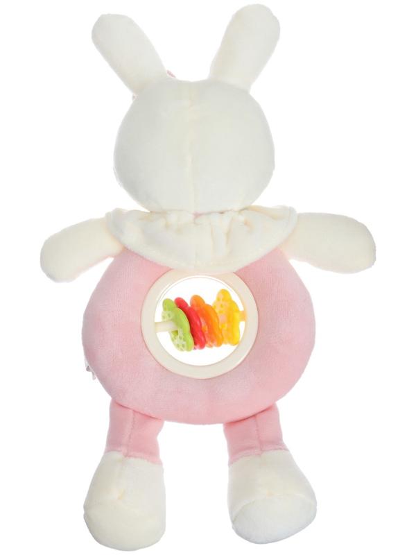 Игрушка-погремушка мягкая «Милая зайка», от 3 мес., Крошка Я