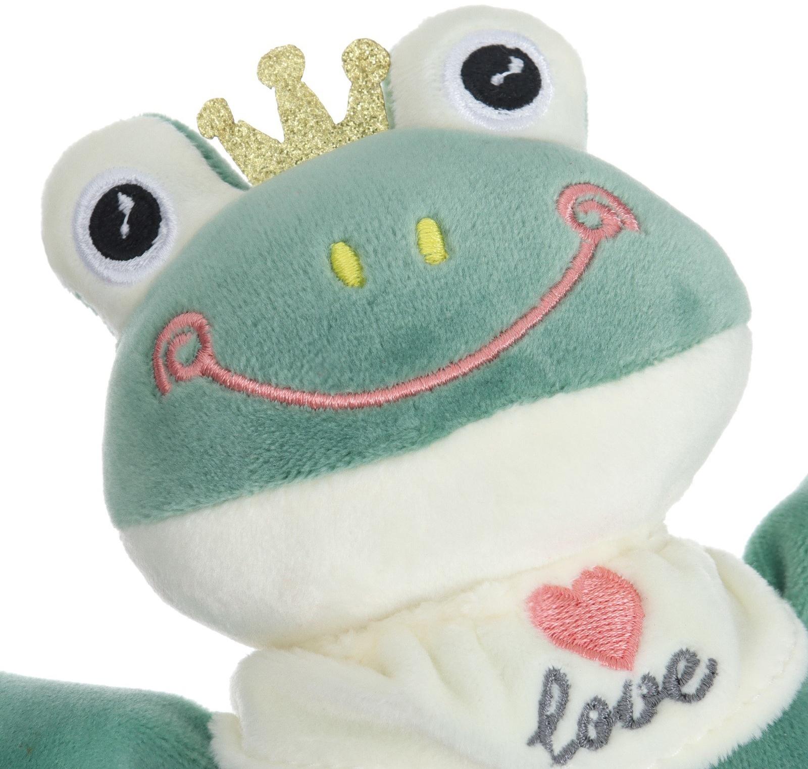 Погремушка мягкая на кольце «Лягушастик», от 3 мес., Крошка Я