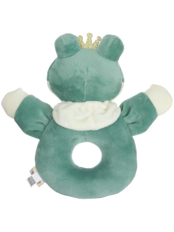 Погремушка мягкая на кольце «Лягушастик», от 3 мес., Крошка Я