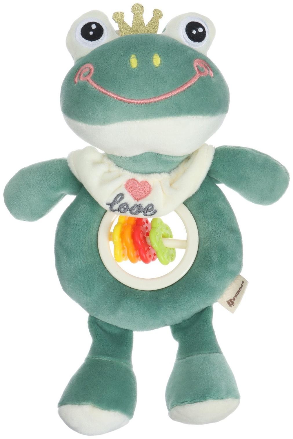 Игрушка-погремушка мягкая «Лягушастик», Крошка Я