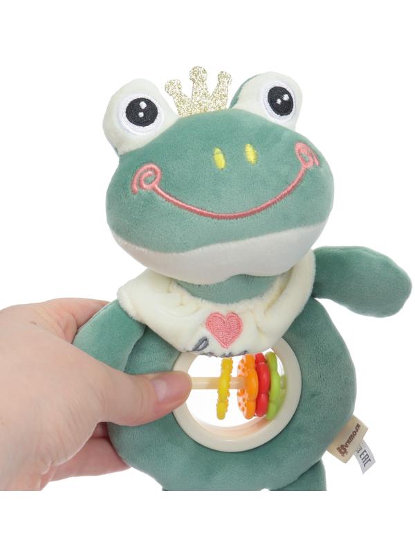 Игрушка-погремушка мягкая «Лягушастик», Крошка Я
