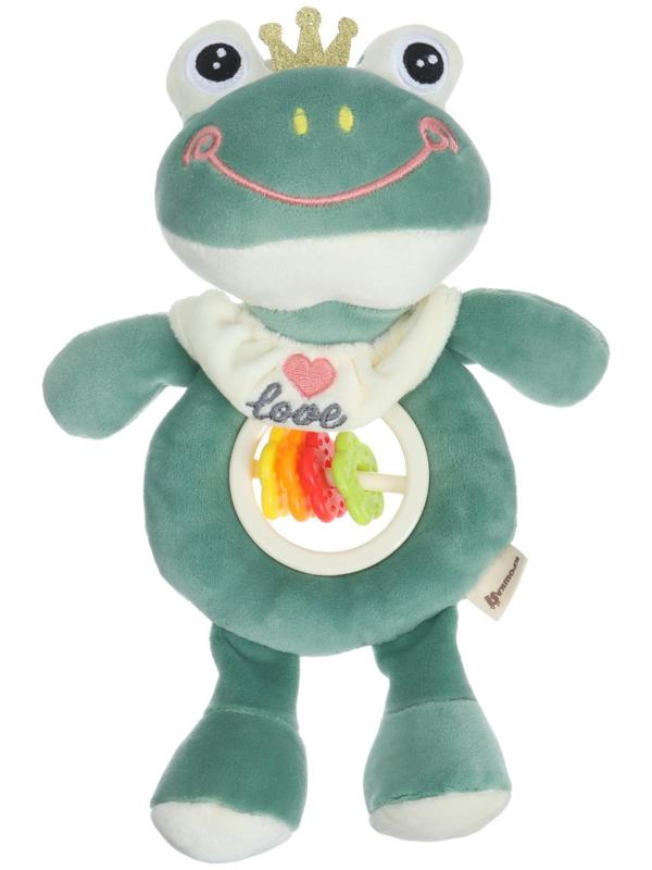 Игрушка-погремушка мягкая «Лягушастик», Крошка Я