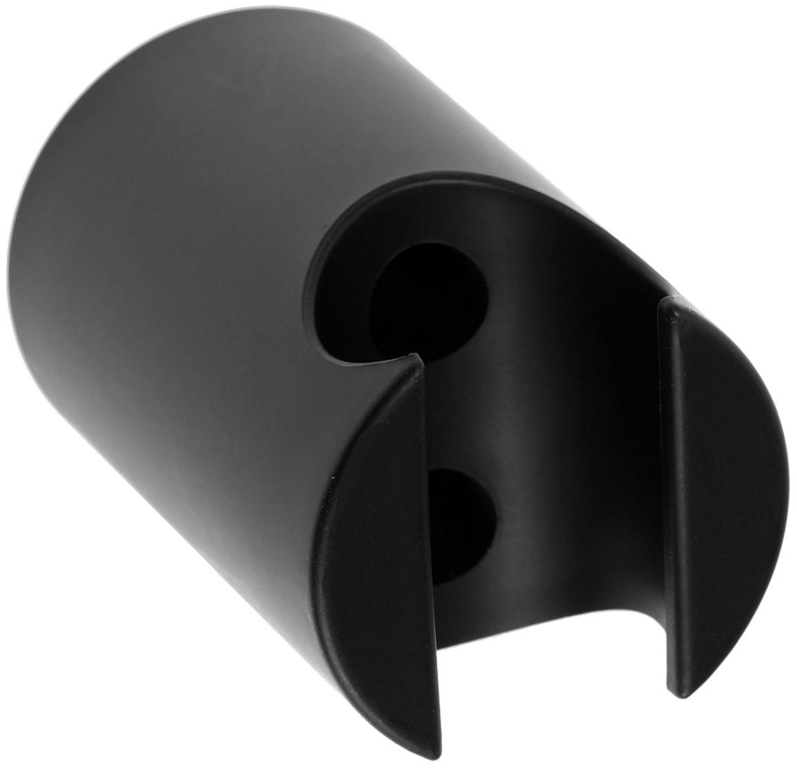 Держатель для душевой лейки ZEIN Z95, нерегулируемый, черный