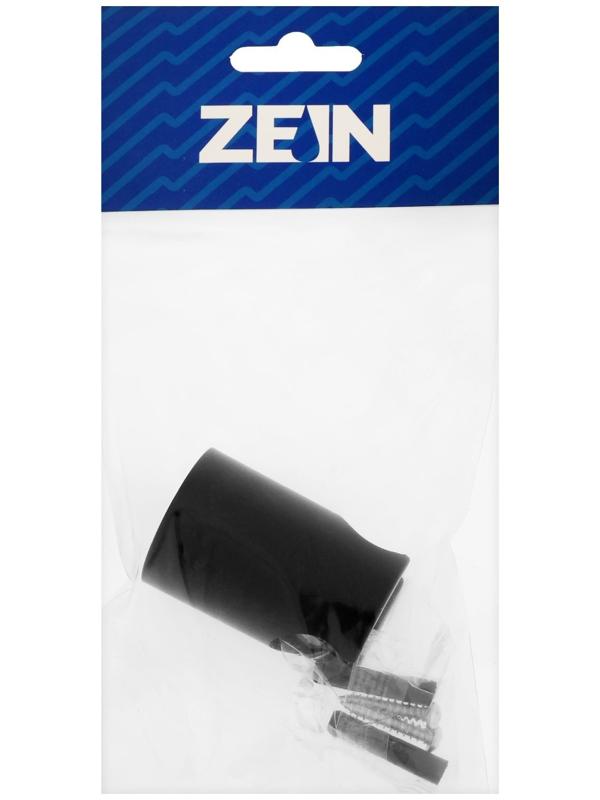 Держатель для душевой лейки ZEIN Z95, нерегулируемый, черный