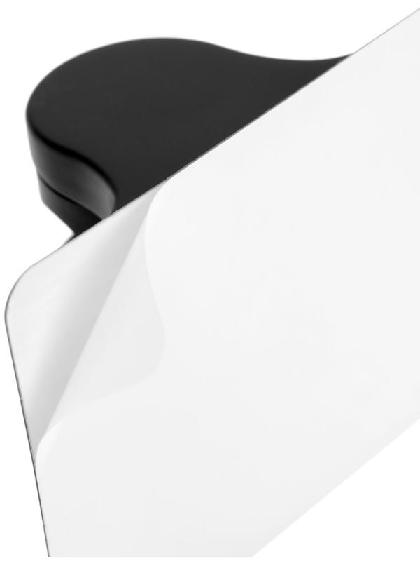 Держатель для душевой лейки ZEIN Z104, регулируемый, самоклеющийся, черный