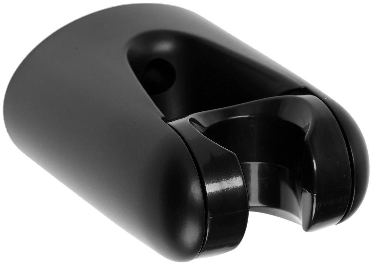 Держатель для душевой лейки ZEIN Z105, регулируемый, черный