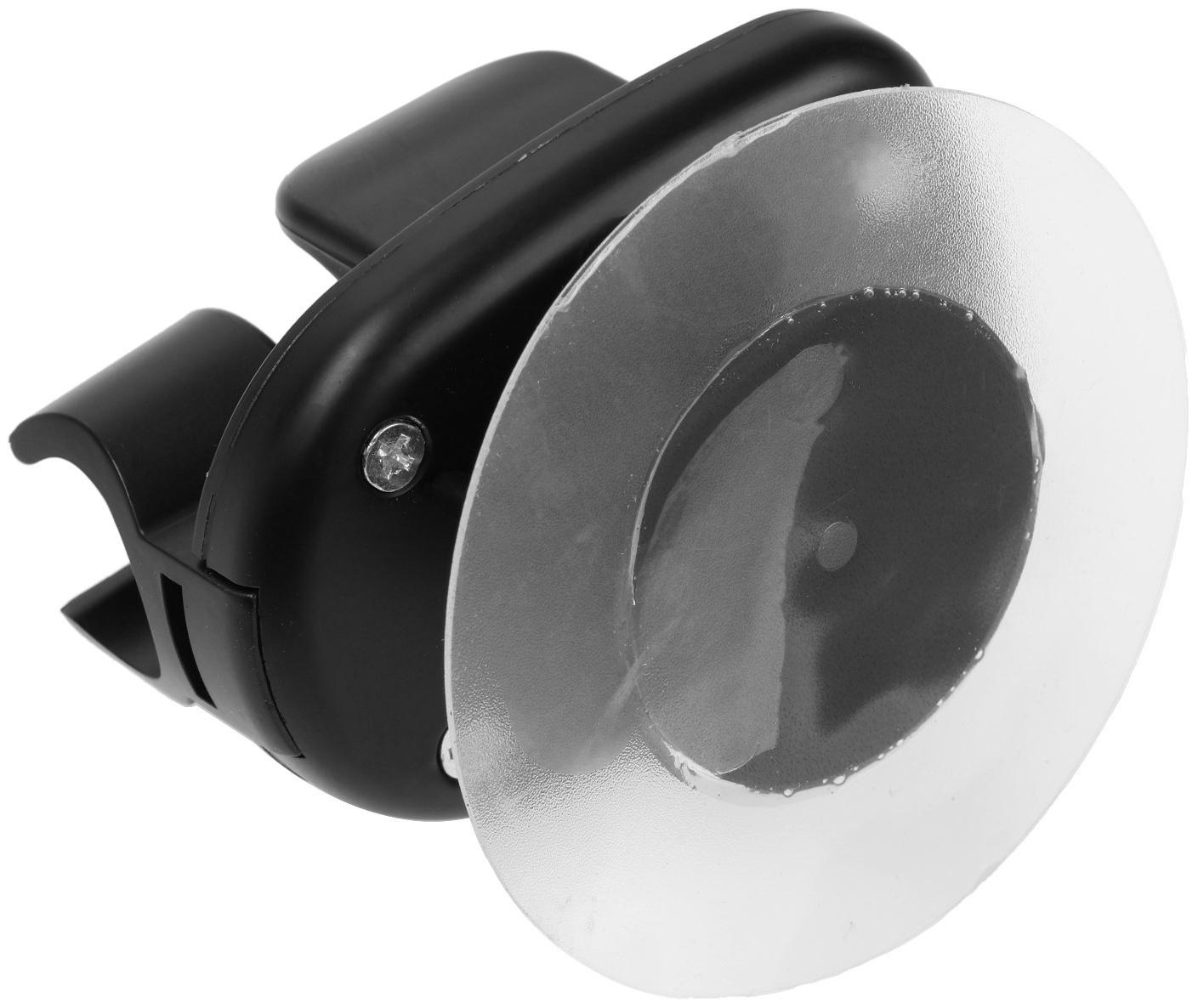 Держатель для душевой лейки ZEIN Z113, нерегулируемый, черный