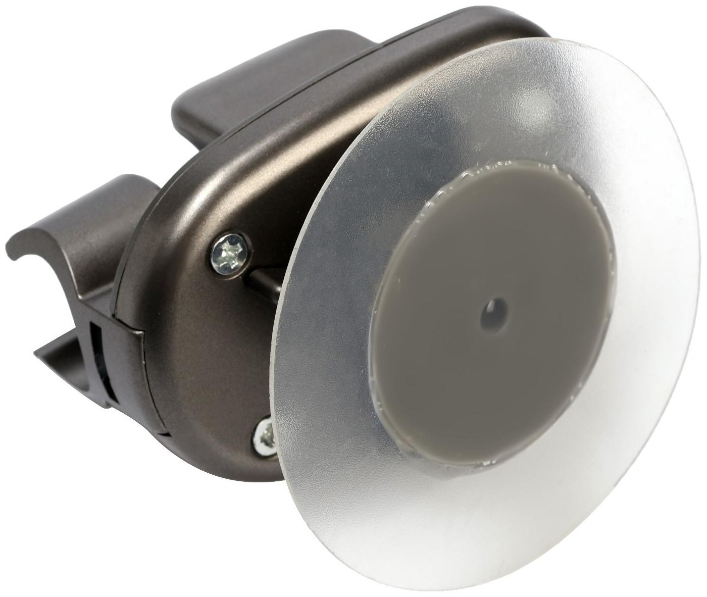 Держатель для душевой лейки ZEIN Z114, нерегулируемый, графит