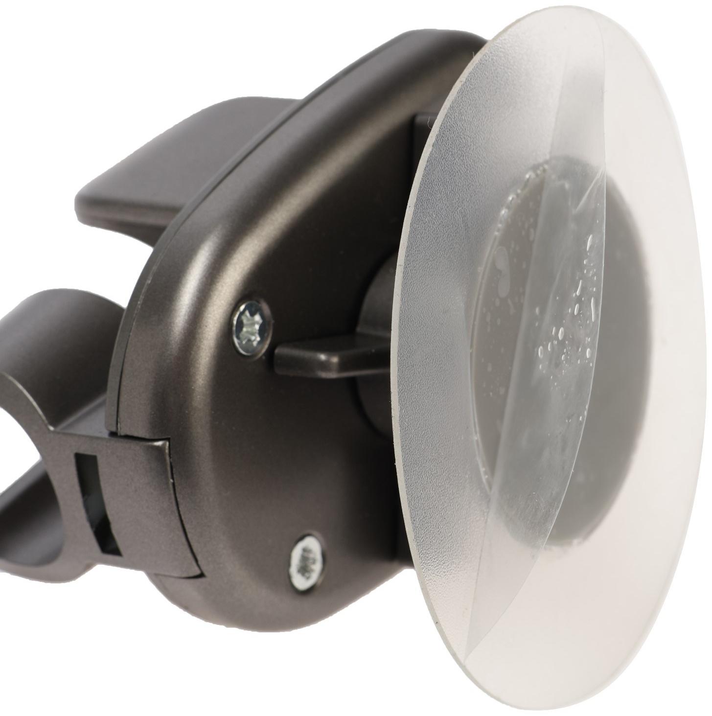 Держатель для душевой лейки ZEIN Z114, нерегулируемый, графит