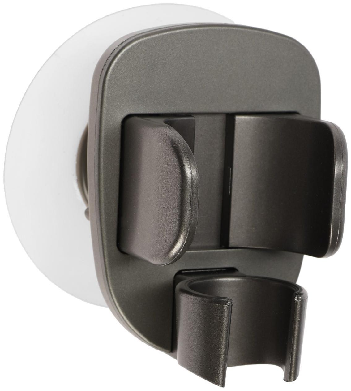 Держатель для душевой лейки ZEIN Z114, нерегулируемый, графит