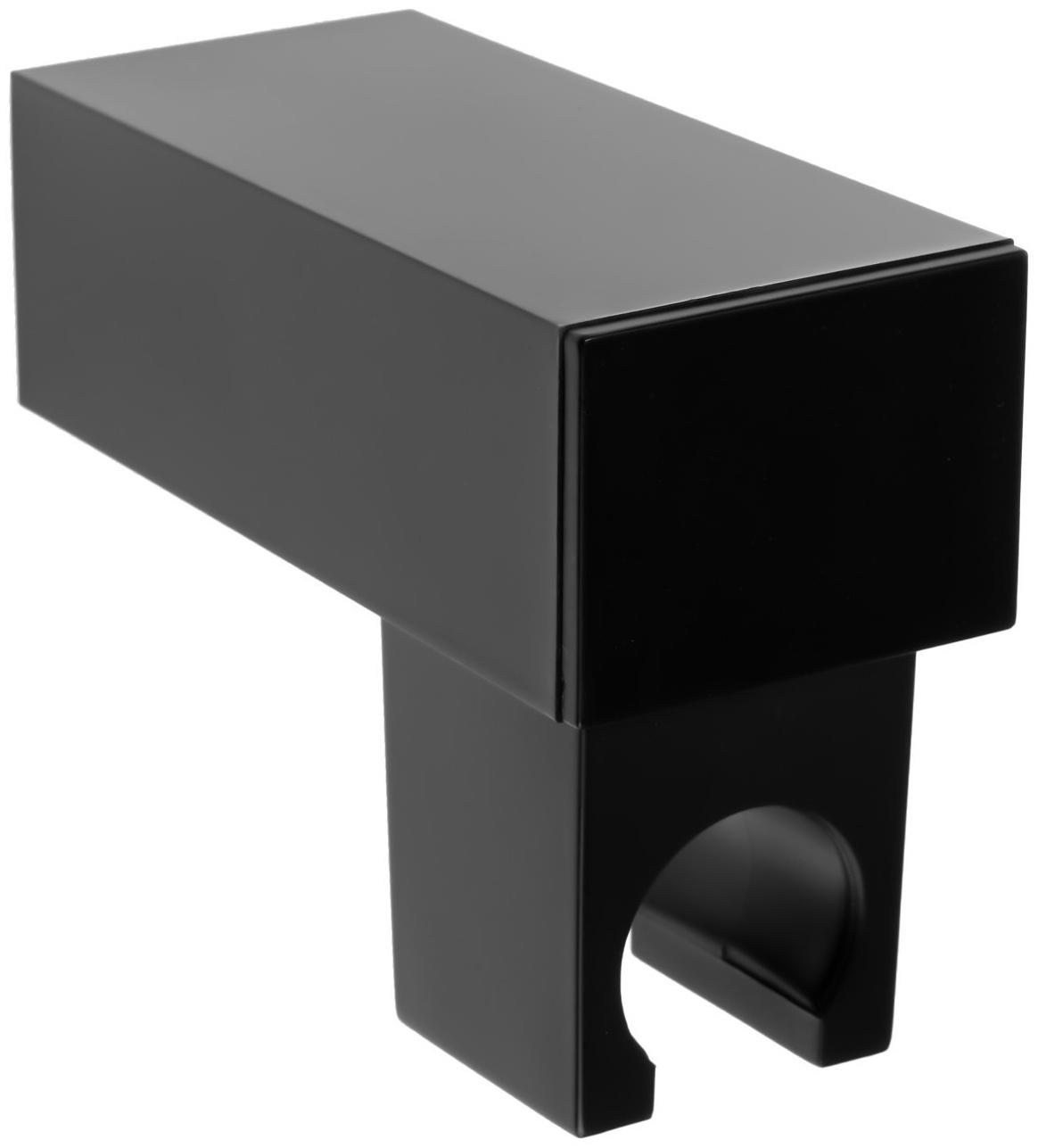 Держатель для душевой лейки ZEIN Z115, нерегулируемый, черный