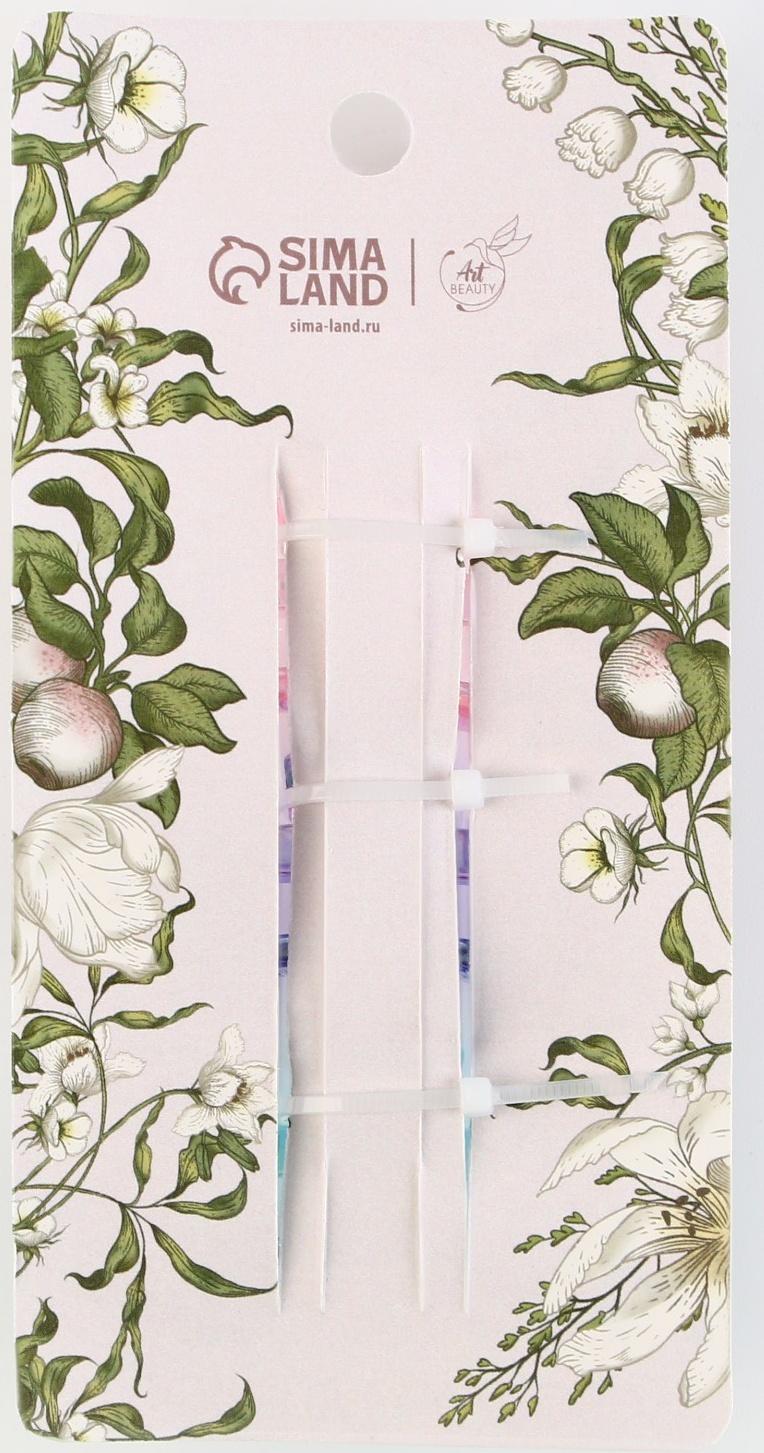 Набор крабов для волос 3 шт. Believe in yourself, 4.5 х 2.5 х 2.5 см