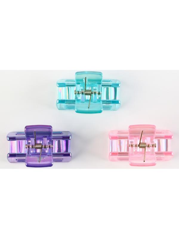 Набор крабов для волос 3 шт. Believe in yourself, 4.5 х 2.5 х 2.5 см