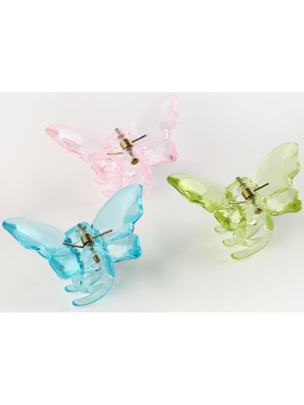 Набор крабов бабочек для волос 3 шт. Believe in yourself, 4.5 х 3 х 3 см