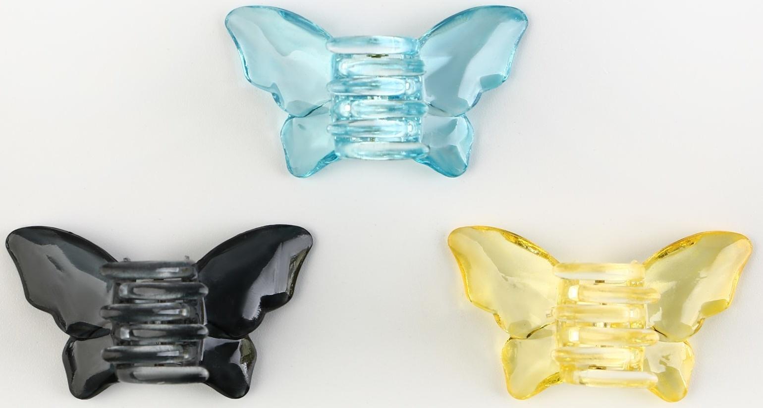 Набор крабов бабочек для волос 3 шт. 