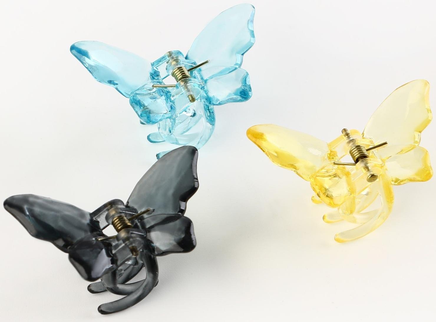 Набор крабов бабочек для волос 3 шт. 