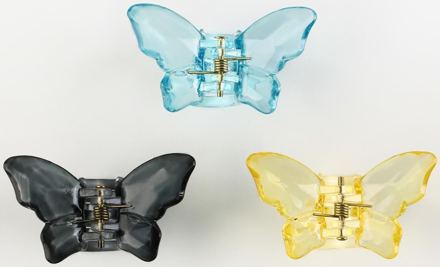 Набор крабов бабочек для волос 3 шт. 