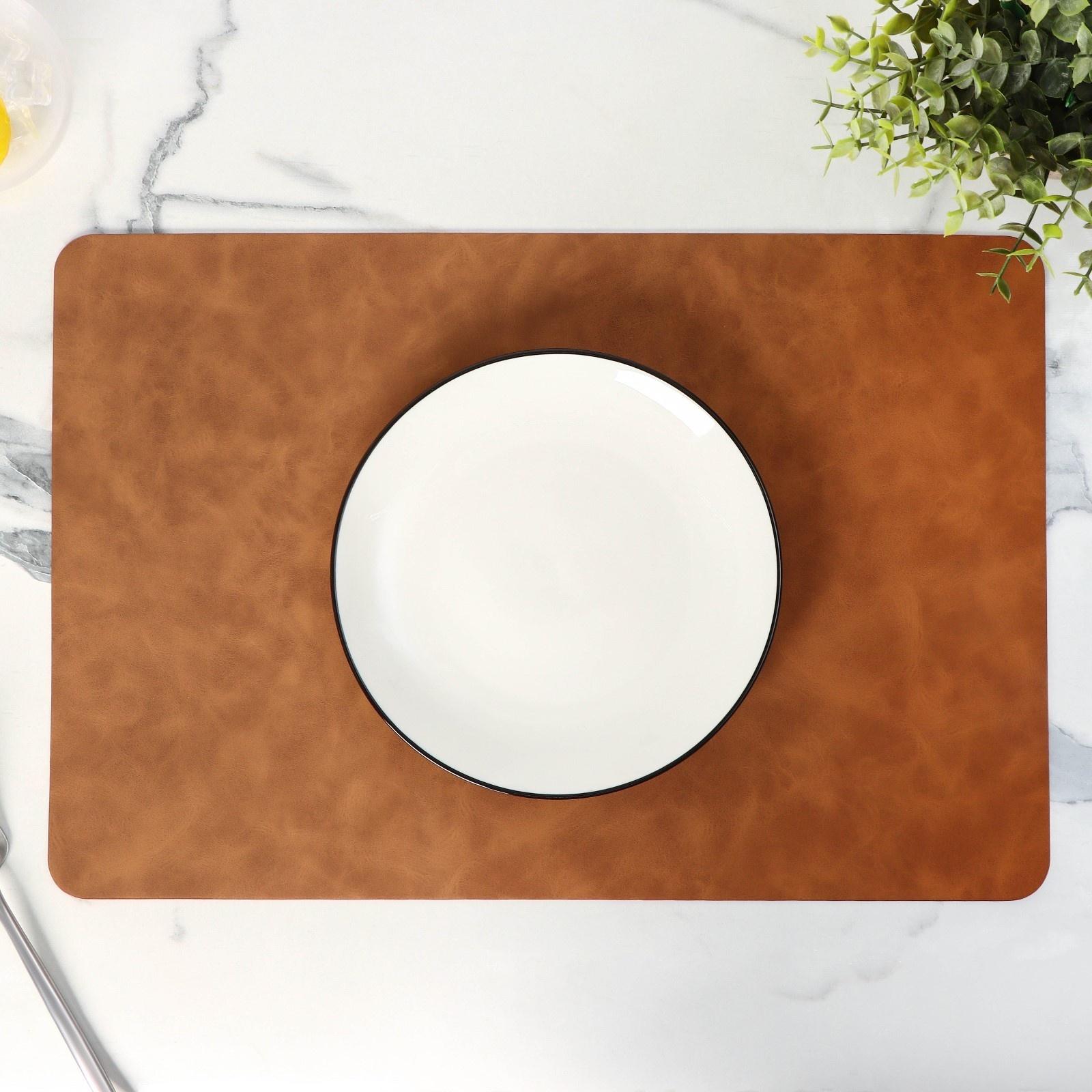 Набор салфеток сервировочных Magistro 4 шт, 45х30 см, цвет коричневый