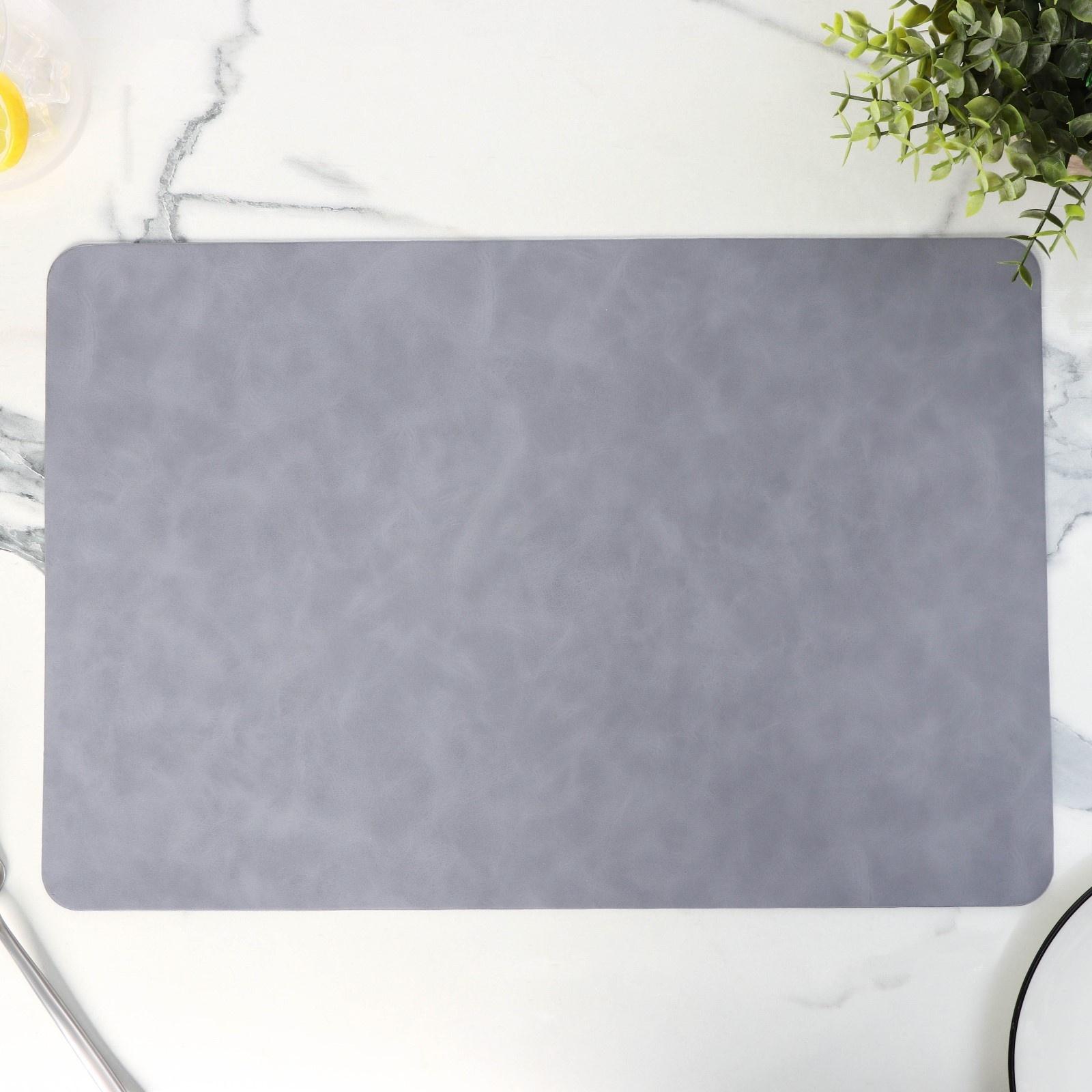 Набор салфеток сервировочных Magistro 4 шт, 45х30 см, цвет серый