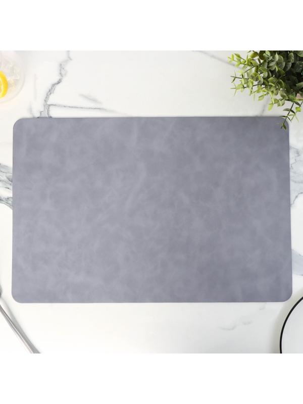 Набор салфеток сервировочных Magistro 4 шт, 45х30 см, цвет серый