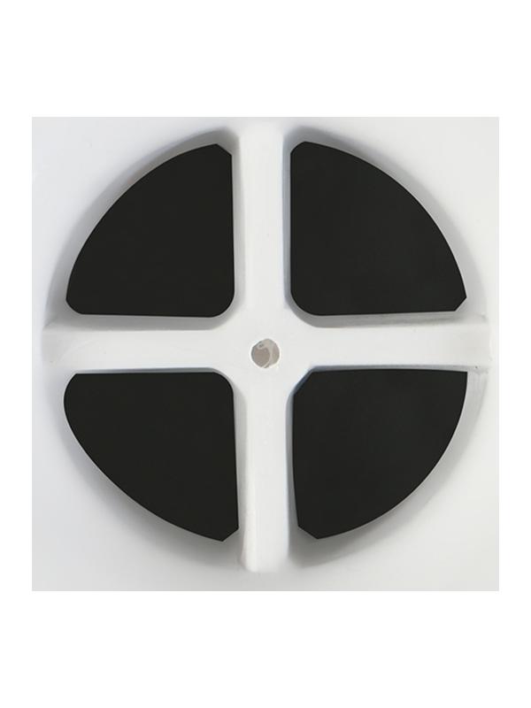 Раковина с выпуском 36 х 42 х 14 см, пластик