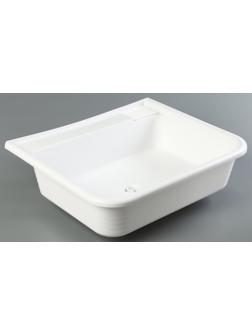 Раковина с выпуском 41 х 49 х 14 см, пластик