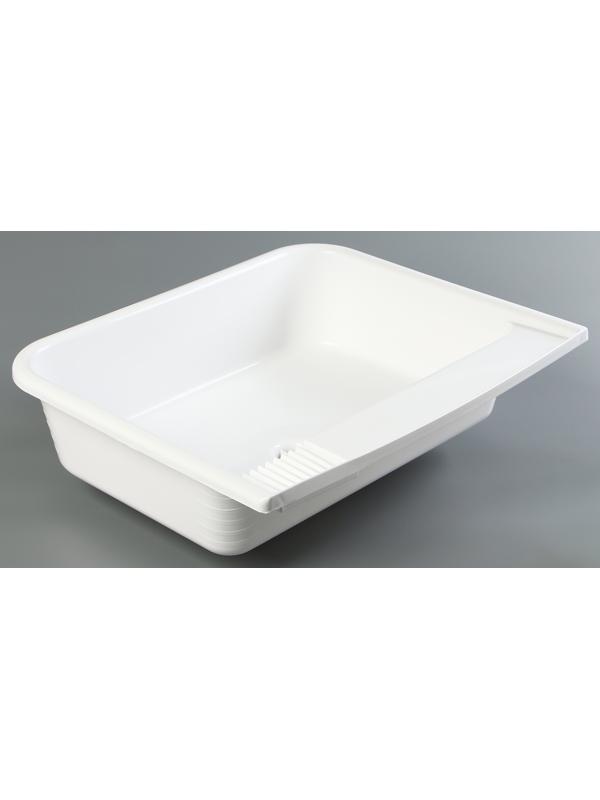 Раковина с выпуском 41 х 49 х 14 см, пластик