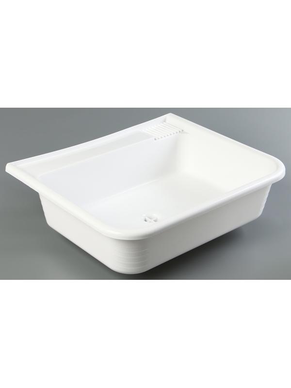 Раковина с выпуском 41 х 49 х 14 см, пластик