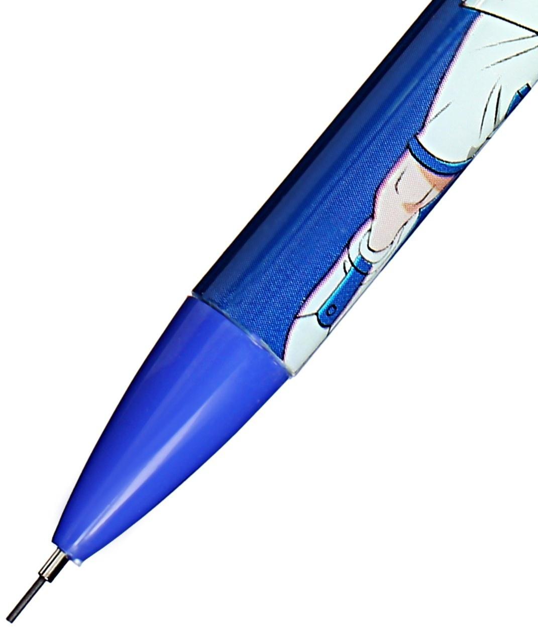 Карандаш механический 0,5мм, НВ, корпус МИКС Баскетбол (штрихкод на штуке)