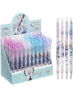 Карандаш механический 0,5мм, НВ, корпус МИКС Аниме (штрихкод на штуке)